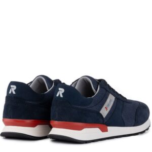Кросівки чоловічі, ATTICO, шкіра/текстиль, колір синій, 1073956 – 3