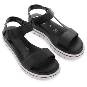 Босоніжки жіночі, ATTICO, шкіра, колір чорний, 114311 – 2