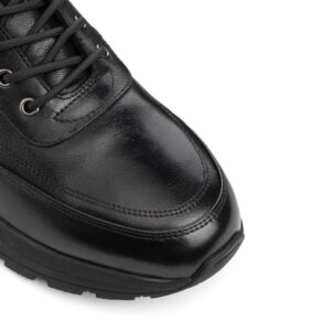 Кросівки чоловічі, ATTICO, шкіра, колір чорний, 115144 – 3