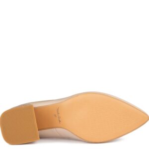 Туфлі човники, ATTICO, шкіра, колір бежевий, 108634 – 5