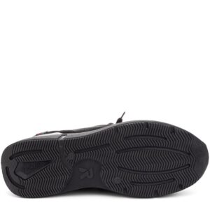 Кросівки чоловічі, RIEKER SPORT, замша/текстиль, колір чорний, 117055 – 5