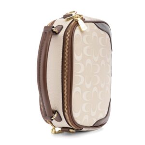 Сумка  екошкіра, ATTICO, колір кремовий, 116926 – 4