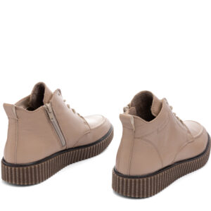 Черевики жіночі, RIEKER, шкіра/екошкіра, колір капучино, 1036820 – 4