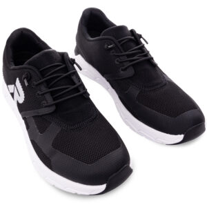 Кросівки жіночі, RIEKER SPORT, екошкіра/текстиль, колір чорний, 1048798 – 2