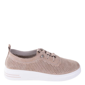 Літні туфлі, ATTICO, замша, колір бежевий, 1036822