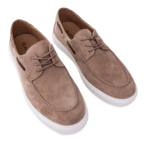 Туфлі чоловічі, ATTICO, замша, колір капучино, 1075944 – 2
