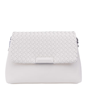 Сумка жіноча, ATTICO, екошкіра, колір білий, 1030830
