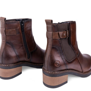 Черевики жіночі, REMONTE, шкіра, колір коричневий, 1047808 – 4